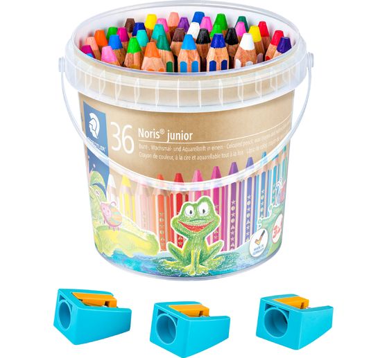 Crayons de couleur Noris junior