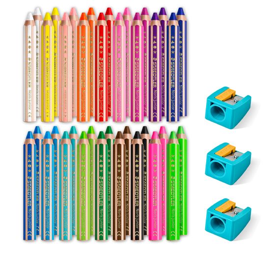 Crayons de couleur Noris junior