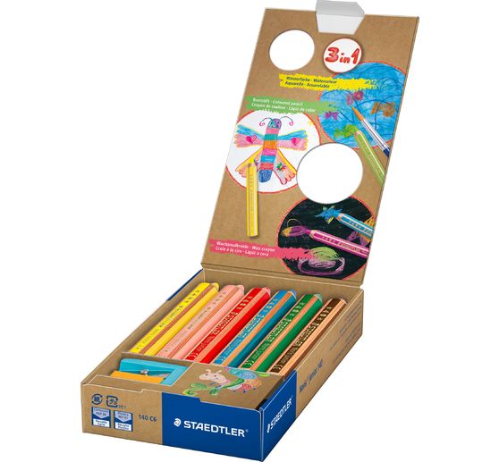 Crayons de couleur Noris junior