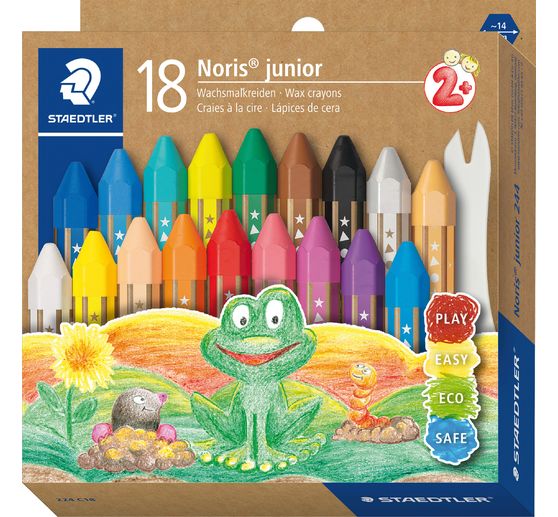 Crayons à la cire Noris junior