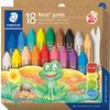 Crayons à la cire Noris junior 18 couleurs