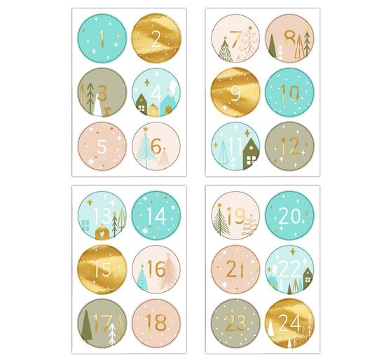 Set calendrier de l’Avent