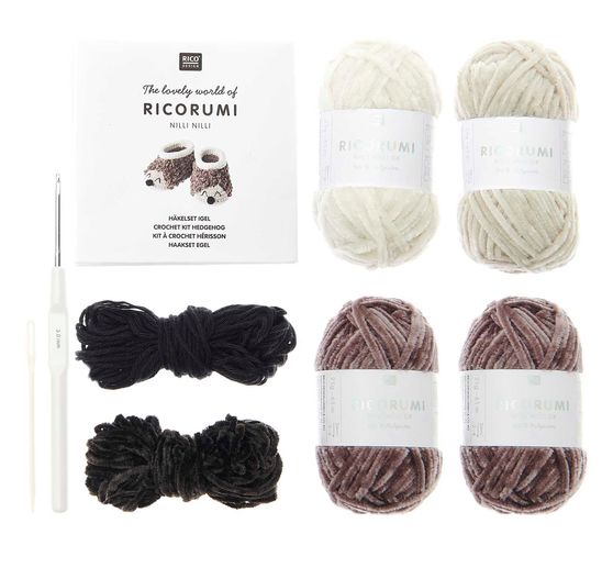 Kit crochet Rico Design Ricorumi « Baby Booties »