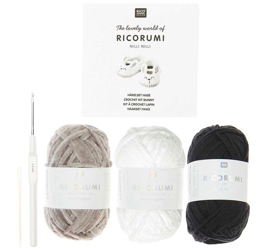 Kit crochet Rico Design Ricorumi « Baby Booties »