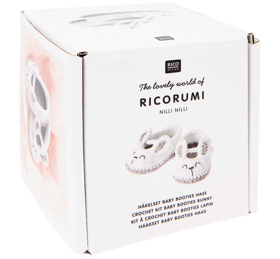 Kit crochet Rico Design Ricorumi « Baby Booties »