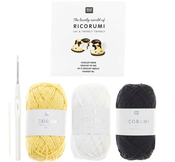 Kit crochet Rico Design Ricorumi « Baby Booties »