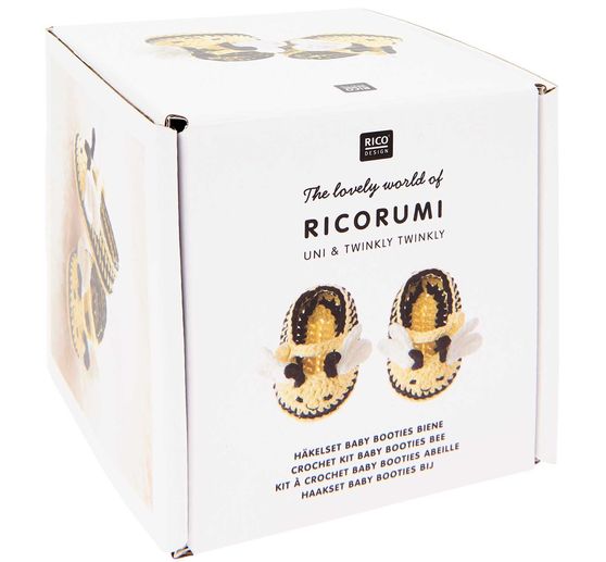 Kit crochet Rico Design Ricorumi « Baby Booties »