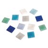 Assortiment de mosaïques en verre Artdecor Tons-bleus