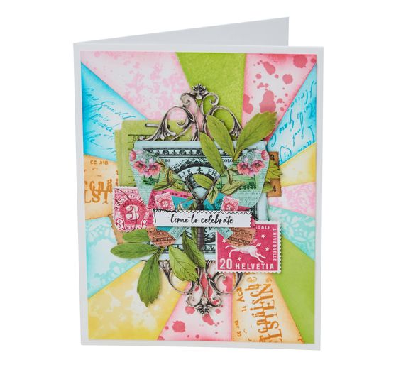 Sizzix Framelits gabarit d'estampe et Clear Stamps by 49 and Market