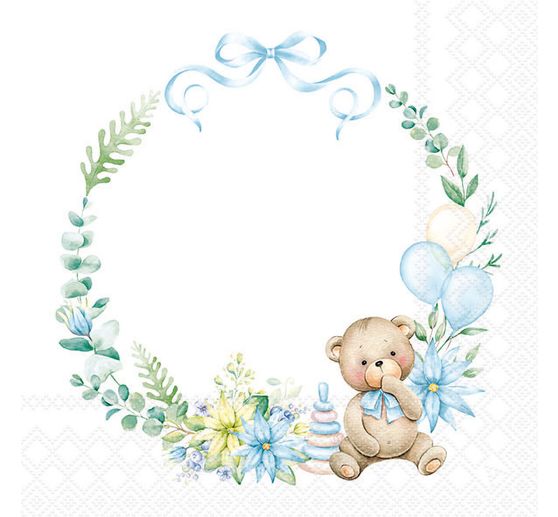 Serviette « Baby Teddy »