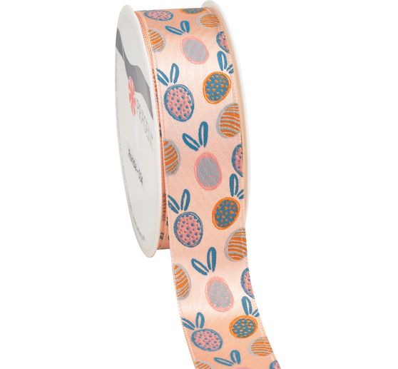 Ruban satin « Lapin de Pâques »