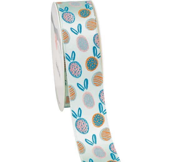 Ruban satin « Lapin de Pâques »