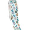 Ruban satin « Lapin de Pâques » Vert menthe