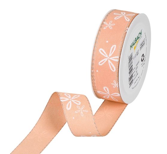 Ruban imprimé « Fleur »