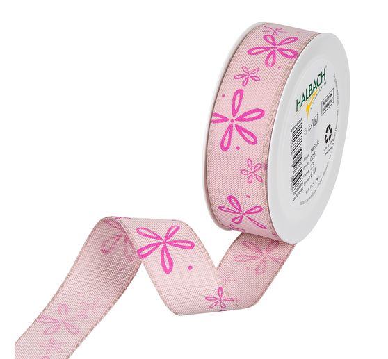 Ruban imprimé « Fleur »