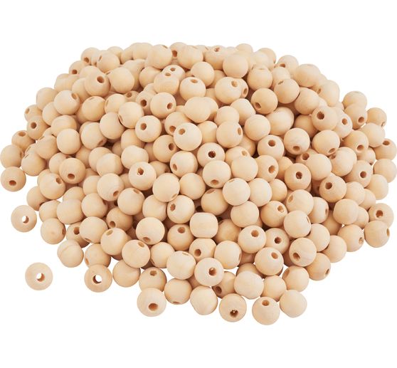Perles en bois VBS