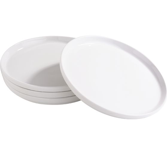 Plateaux à petit rebord VBS, porcelaine