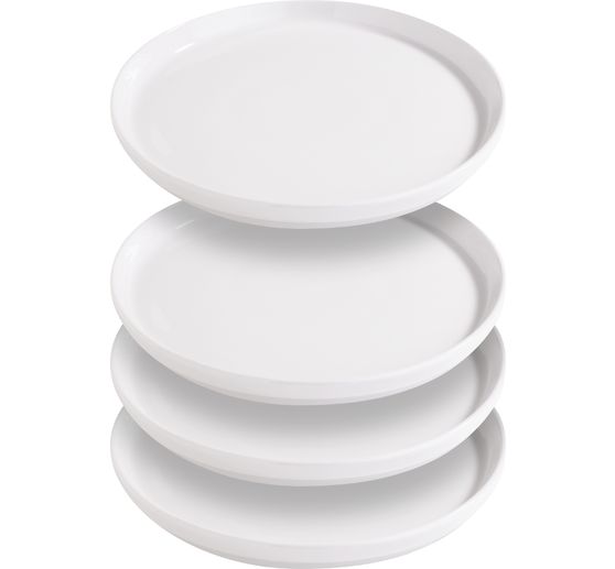Plateaux à petit rebord VBS, porcelaine