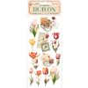 Feuille de décalcomanies Rub On « Art of Travelling » Tulips