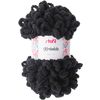 Wool "Krinkle" Black