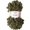 Wool "Krinkle" Olive Green