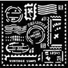 Pochoir « Art of Travelling » Stamps