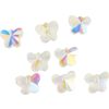 Perles de verre taillé Papillons Kristall AB