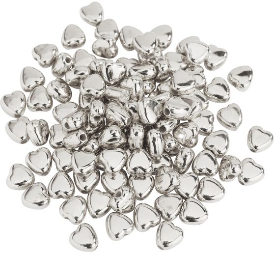 Perles en plastique Cœurs