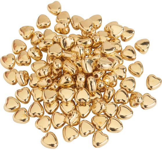 Perles en plastique Cœurs