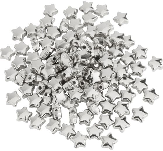 Perles en plastique étoiles