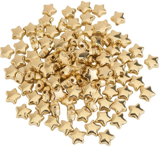 Perles en plastique étoiles