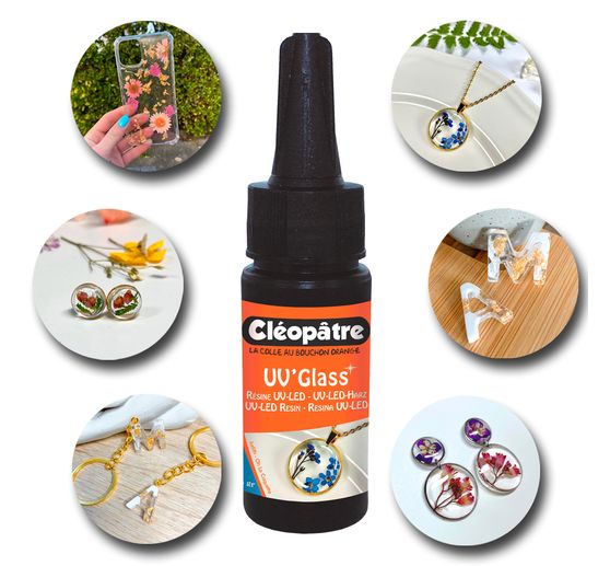 Résine UV-LED Cléopâtre « UV'Glass »