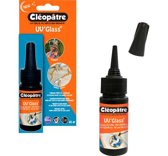 Résine UV-LED Cléopâtre « UV'Glass »
