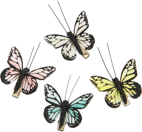 Papillons à clip Rico Design