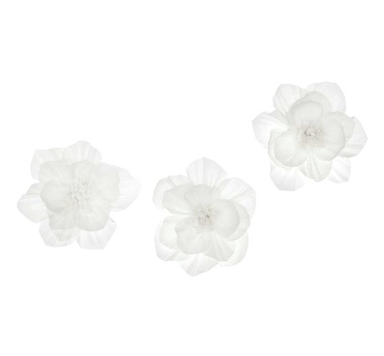 Fleurs en papier crépon
