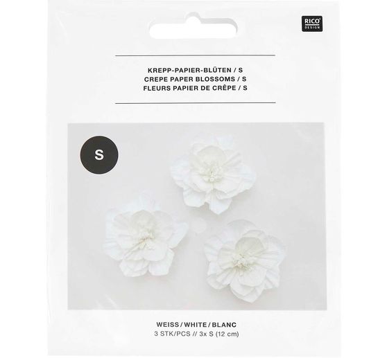 Fleurs en papier crépon