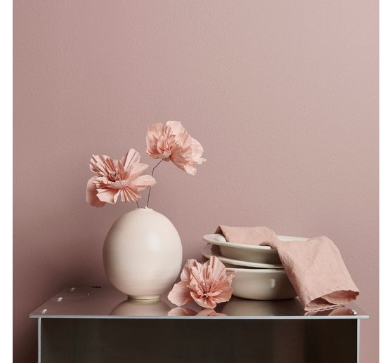Fleurs en papier crépon