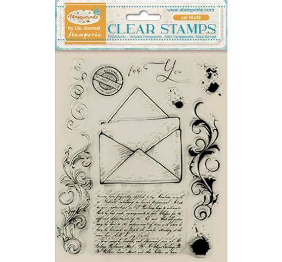 Tampons Clear Stamps "Masquerade"