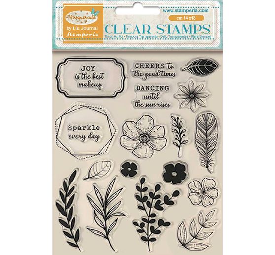 Tampons Clear Stamps "Masquerade"