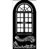 Pochoir « Masquerade » Window