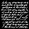 Pochoir « Masquerade » Handwriting