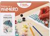 Peinture au numéro, châssis entoilé