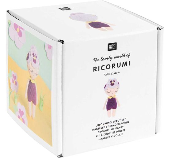 Kit crochet Rico Design Ricorumi « Blooming Beauties »