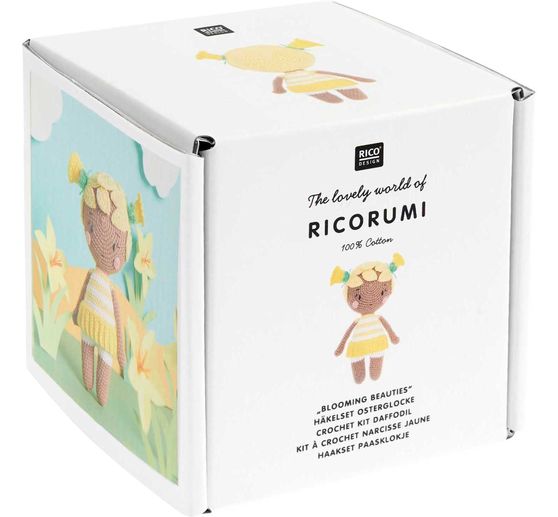 Kit crochet Rico Design Ricorumi « Blooming Beauties »