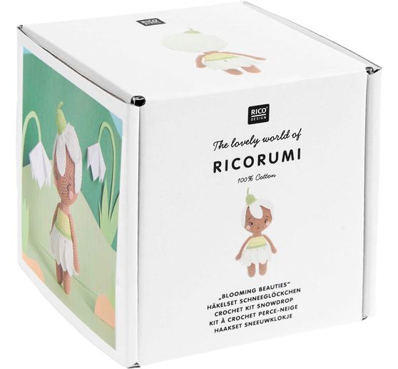 Kit crochet Rico Design Ricorumi « Blooming Beauties »