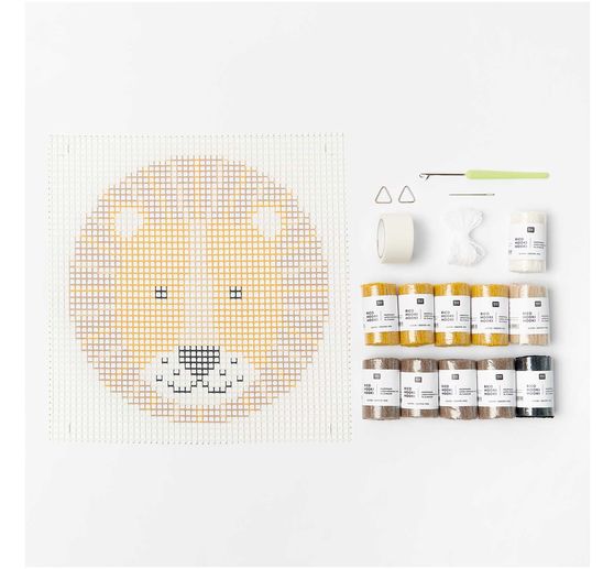 Kit point noué Rico design « Hooki hooki »