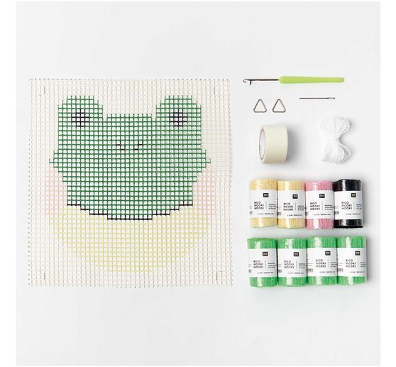 Kit point noué Rico design « Hooki hooki »