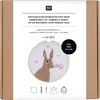 Kit de broderie Rico Design Lapin romantique