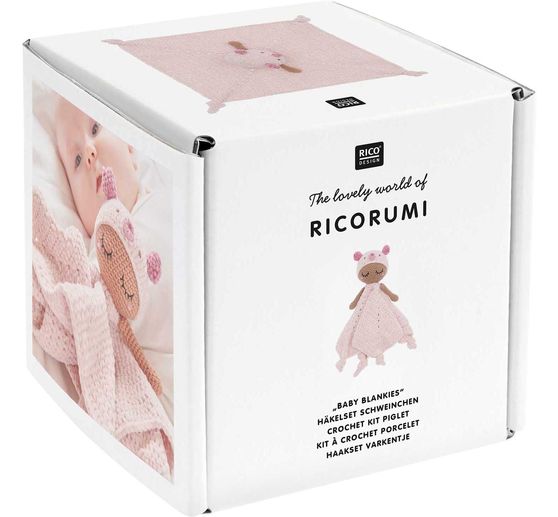 Rico Design Ricorumi Set crochet "Baby Blankies"