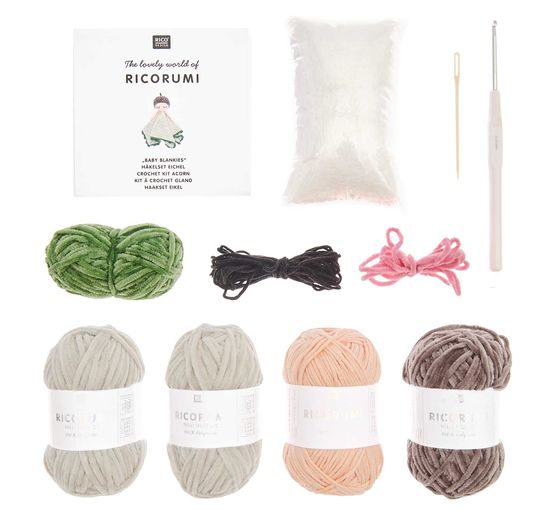 Rico Design Ricorumi Set crochet "Baby Blankies"